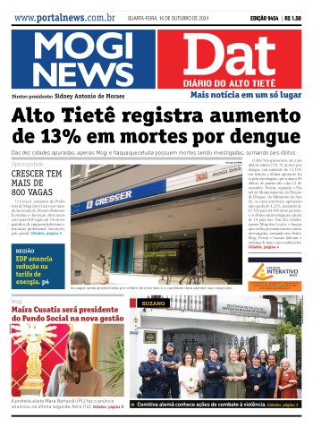 Edição Mogi News/DAT - 16 de outubro de 2024