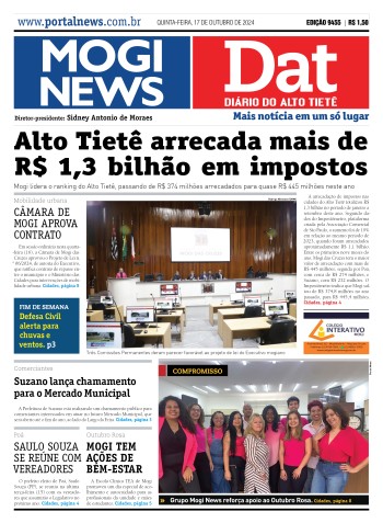 Edição Mogi News/DAT - 17 de outubro de 2024