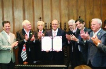Alckmin sanciona lei que valoriza Alto Tietê