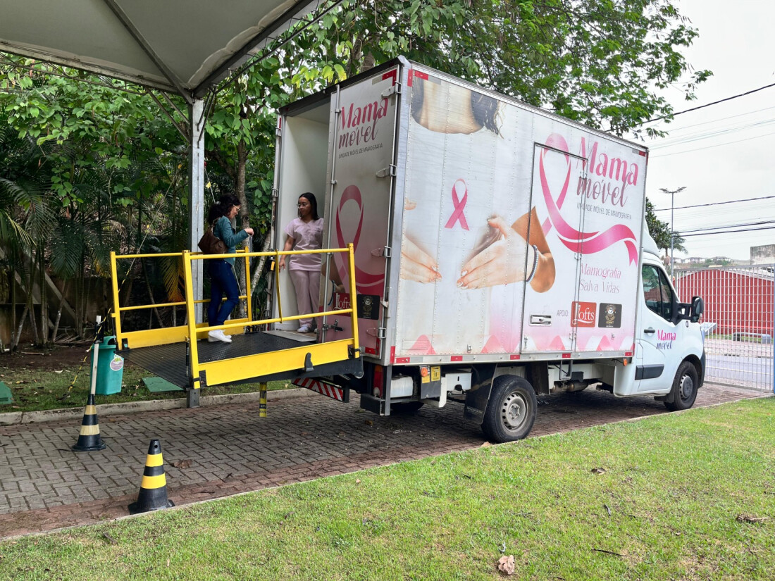 Unidade Móvel de Mamografia realiza exames gratuitos em Guararema