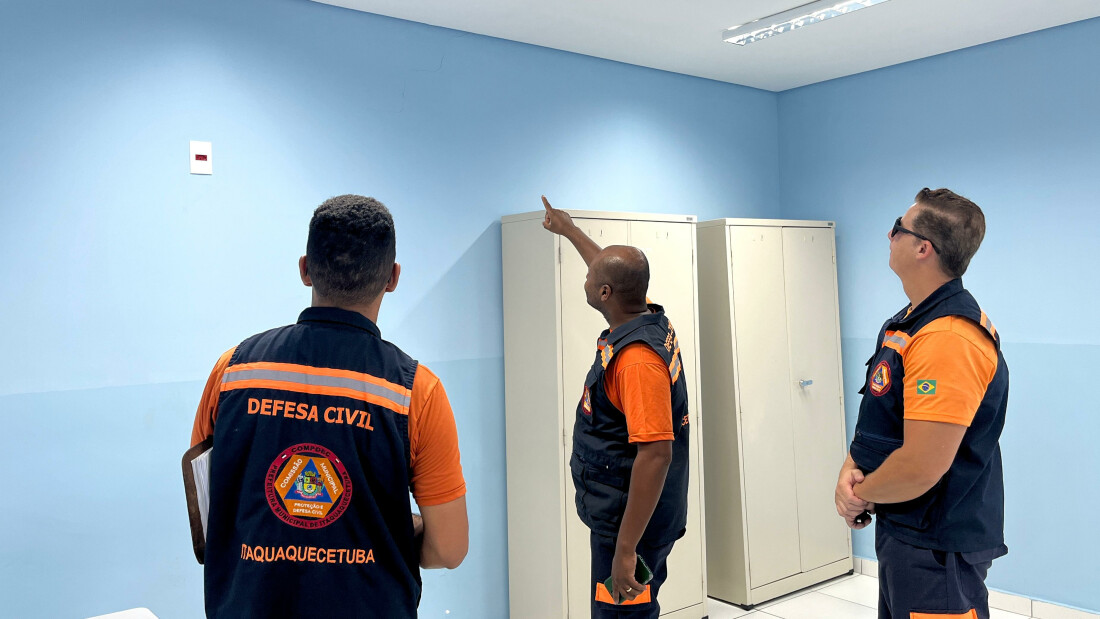 Defesa Civil de Itaquá inicia vistoria técnica em mais de 100 equipamentos públicos