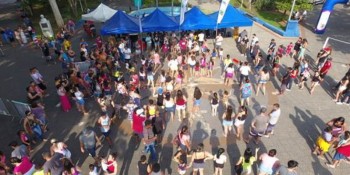 Programa Brincando na Praça éopção de lazer em Itaquaquecetuba