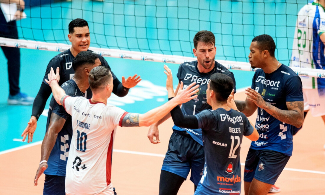 Suzano vence Joinville Vôlei na abertura da Superliga 2024/25