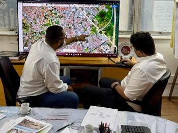 Saulo Souza faz reunião com secretário de Estado para reforma das estações de trem