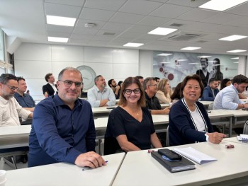 Mara Bertaiolli e Téo Cusatis discutem transição de governo em seminário 