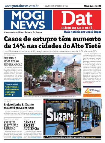 Edição Mogi News/DAT - 2 de novembro de 2024
