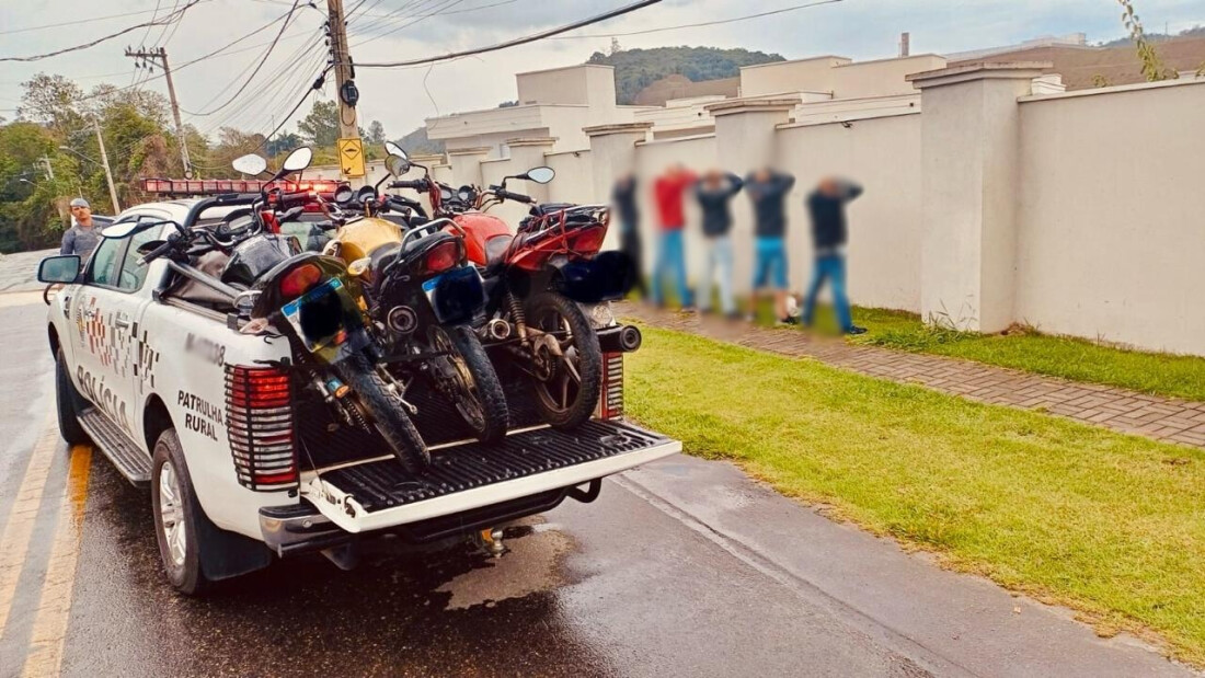 PM apreende três motocicletas irregulares em Guararema 