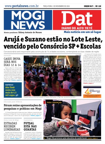 Edição Mogi News/DAT - 5 de novembro de 2024
