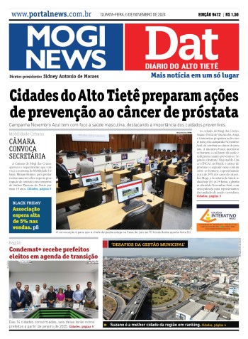 Edição Mogi News/DAT - 6 de novembro de 2024
