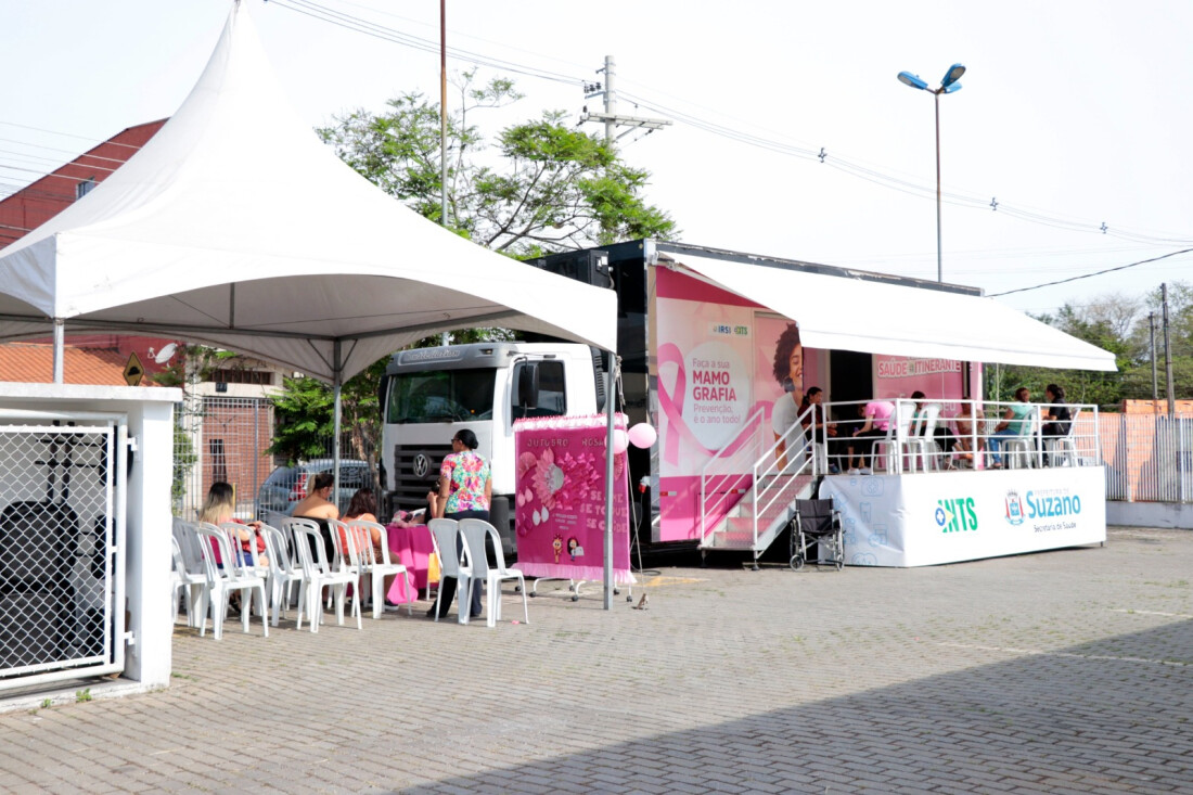 Carreta da Mamografia de Suzano chegará segunda-feira ao Supermercado Shibata