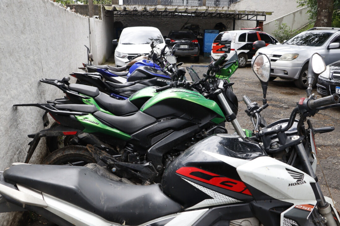 GCM de Suzano localiza sete motos roubadas por quadrilha na região