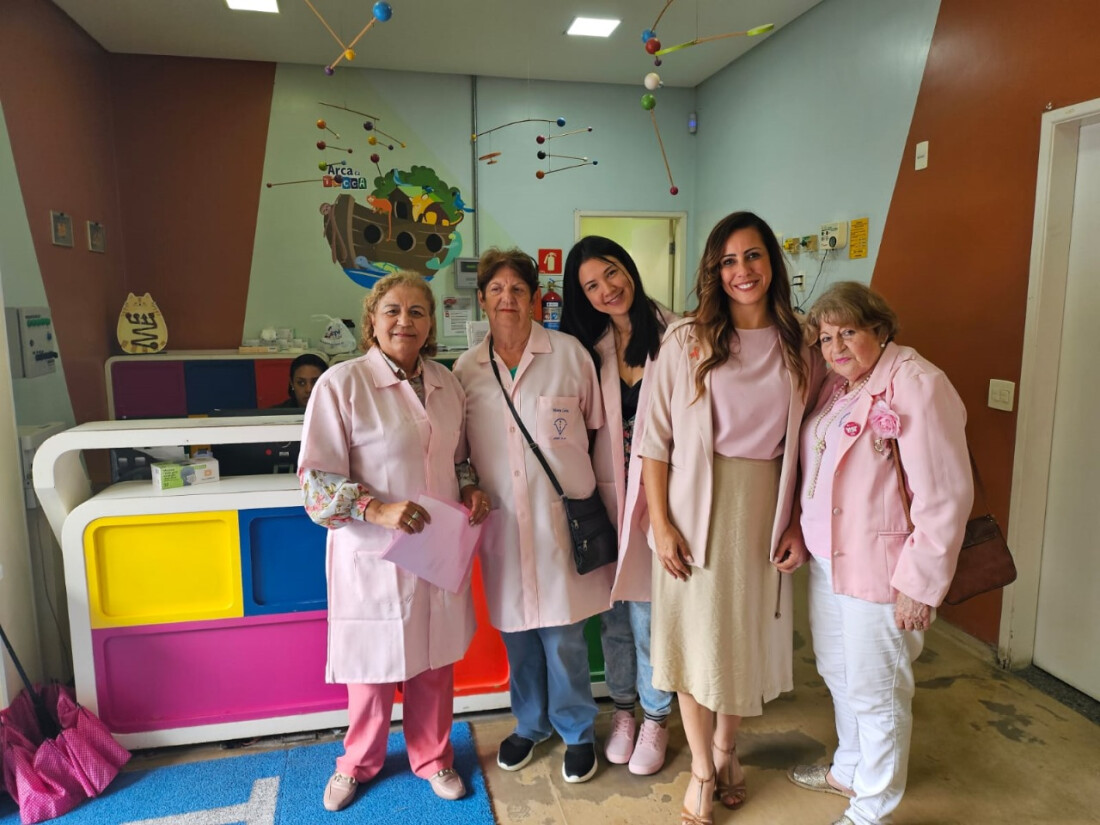 Flavia Souza participa de ação em prol de crianças com câncer atendidas pela TUCCA