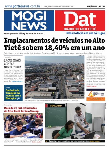 Edição Mogi News/DAT - 12 de novembro de 2024