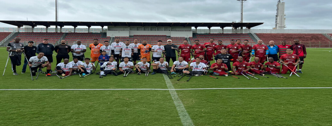 Corinthians Mogi e Portuguesa disputam o Brasileiro de Futebol de Amputados 