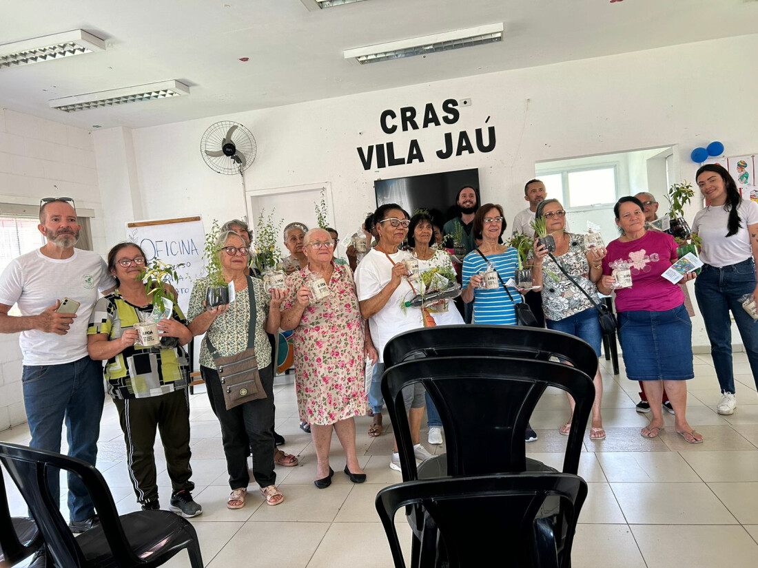 Prefeitura de Poá realiza Oficina “Do Vaso para o Prato”