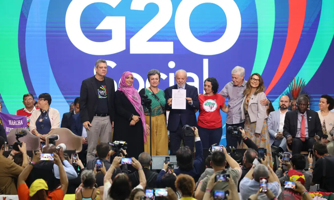 Declaração do G20 Social pressiona governos por metas mais ambiciosas