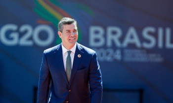 G20: Presidente do Paraguai recebe alta