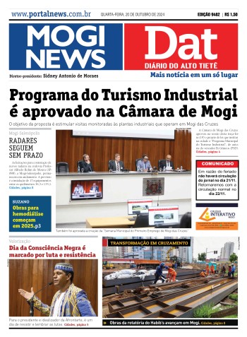 Edição Mogi News/DAT - 20 de novembro de 2024