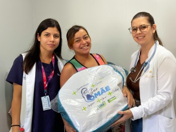 Mães recebem kits do programa “Ser Mãe” em Ferraz de Vasconcelos