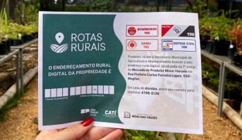 Mogi realizará mutirão de endereçamento digital rural, no Cocuera, nesta sexta 