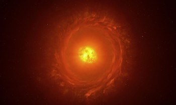 Cientistas registram imagem de estrela à beira do colapso