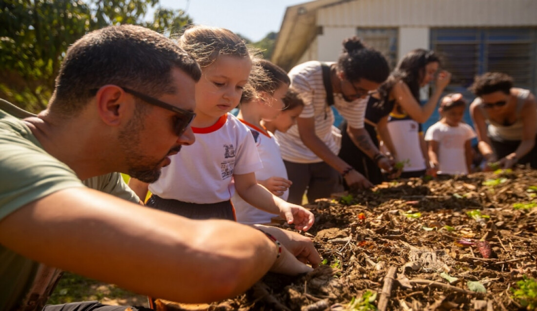 Entrega de horta mandala marca o encerramento da 3ª edição dos Jogos Escolares da Sustentabilidade