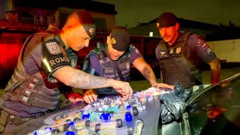 GCM de Itaquá apreende 700 entorpecentes e detém um suspeito