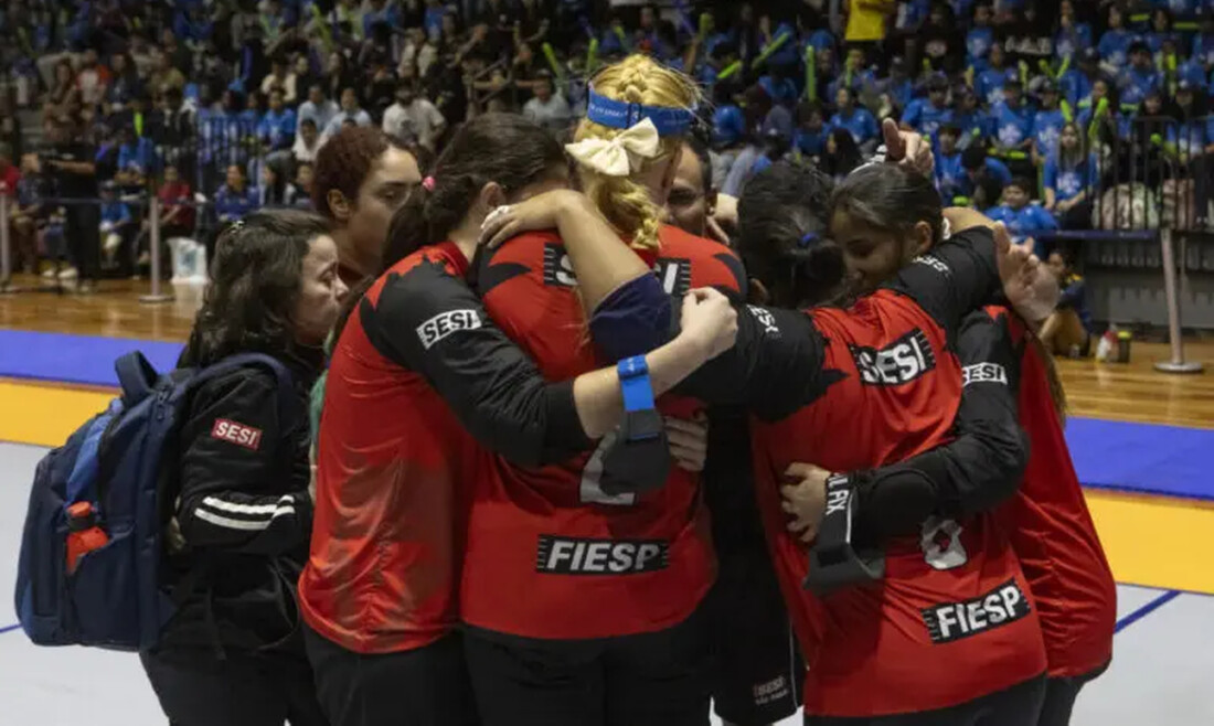 Brasileiro de goalball: Sesi-SP conquista títulos masculino e feminino