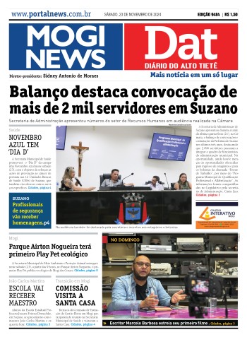 Edição Mogi News/DAT - 23 de novembro de 2024