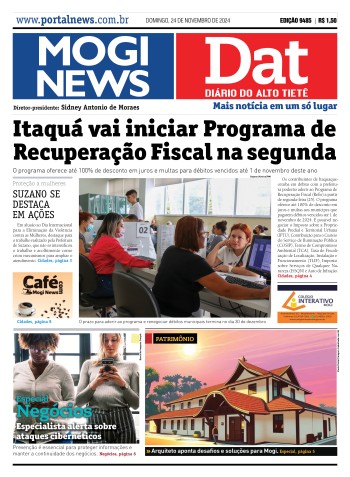Edição Mogi News/DAT - 24 de novembro de 2024