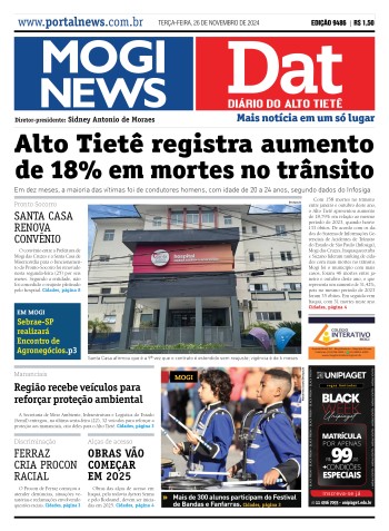Edição Mogi News/DAT - 26 de novembro de 2024