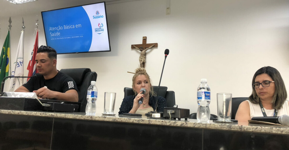 Novos casos de câncer de mama, colo de útero e próstata são informados em audiência na Câmara de Suzano