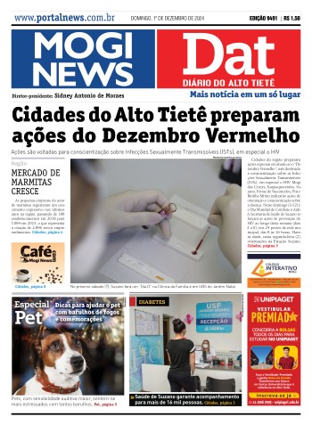 Edição Mogi News/DAT - 01 de dezembro de 2024