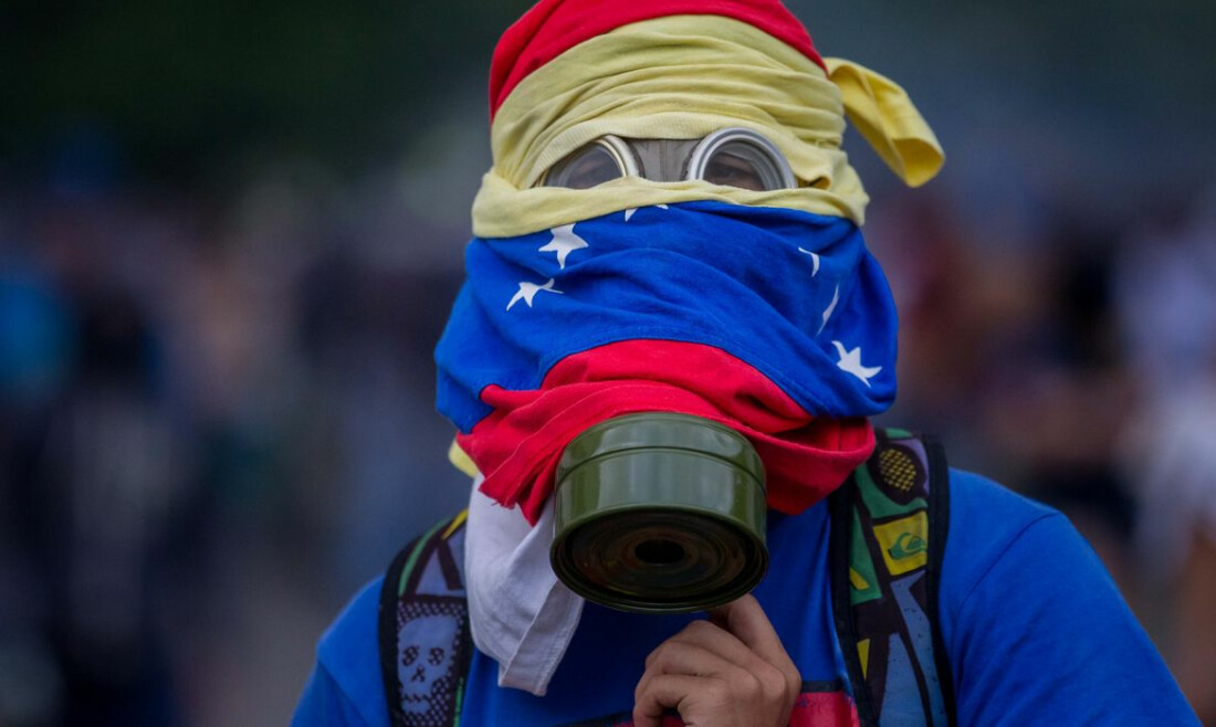 Venezuelanos se manifestam contra repressão e pela liberdade