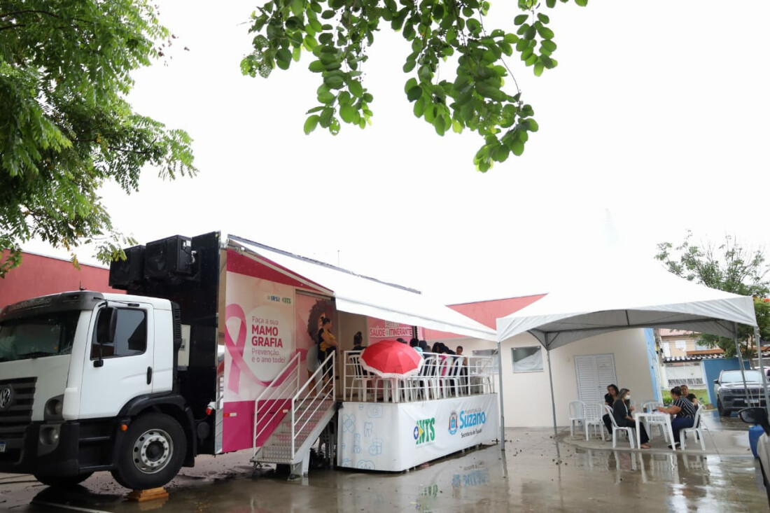 Carreta da Mamografia de Suzano chega a 4,9 mil exames realizados