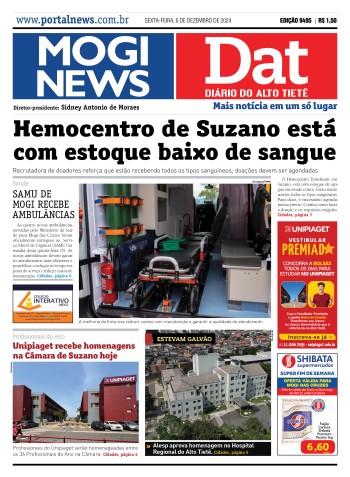 Edição Mogi News/DAT - 6 de dezembro de 2024