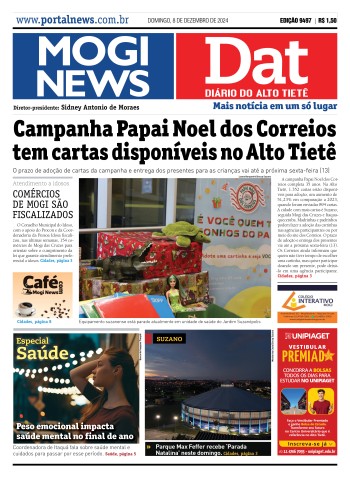 Edição Mogi News/DAT - 8 de dezembro de 2024