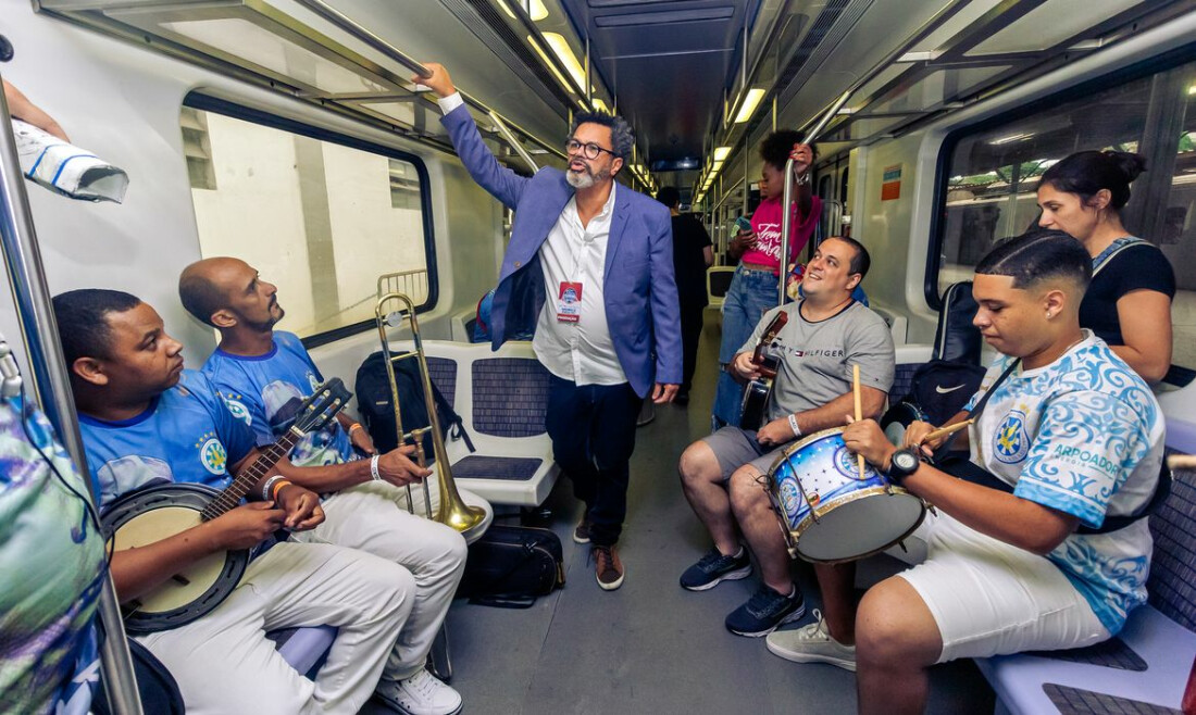 Trem do Samba vai fazer festa neste sábado em Oswaldo Cruz