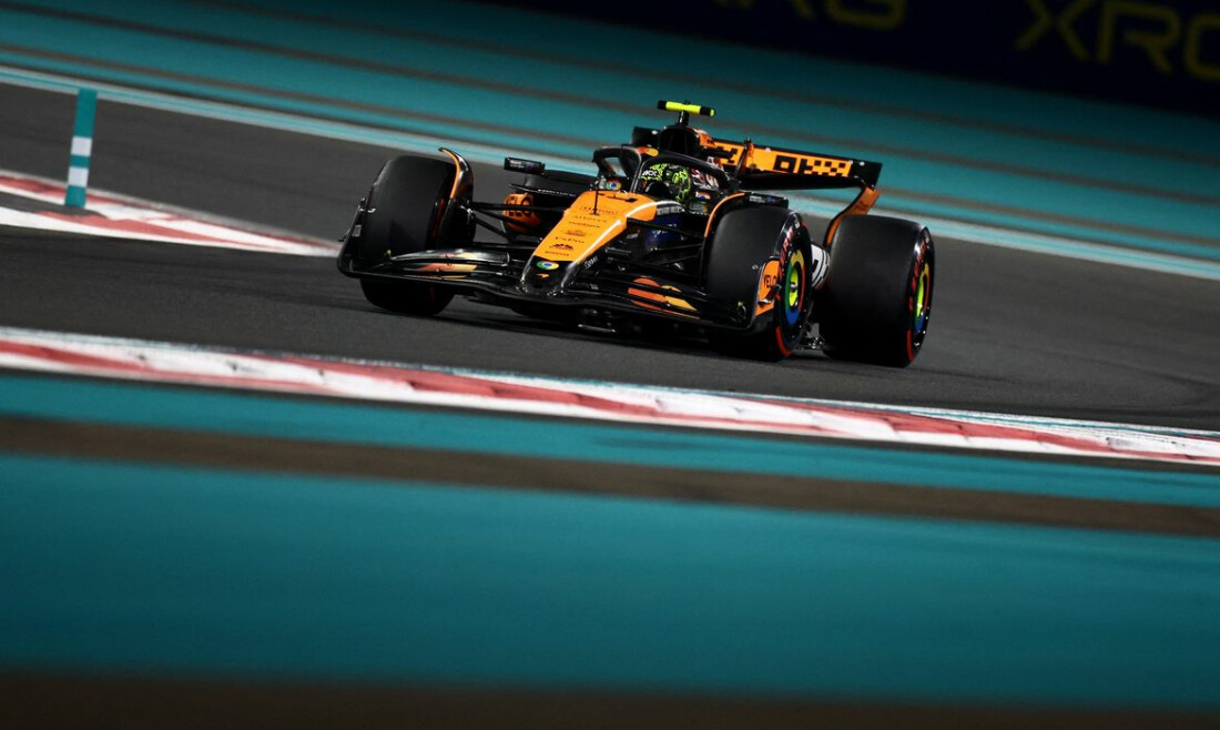 Norris faz última pole da temporada da F1 com McLaren em 1º lugar