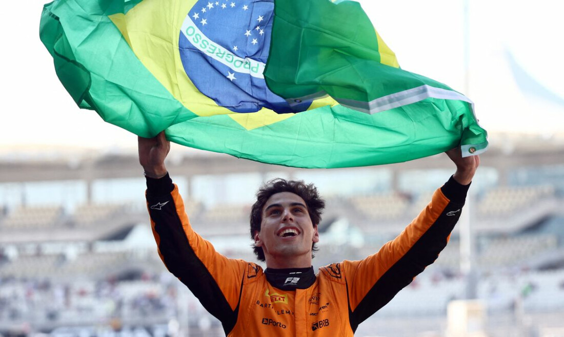 Gabriel Bortoleto é campeão da Fórmula 2 na temporada 2024