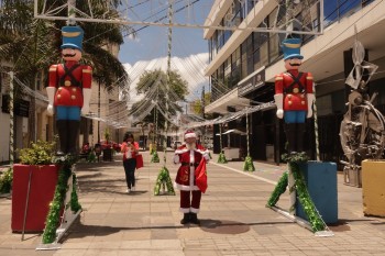 Papai Noel da ACMC irá percorrer três pontos comerciais de Mogi das Cruzes