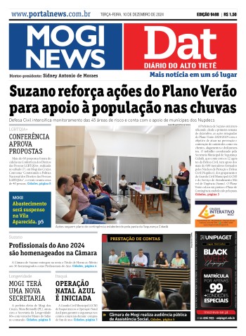 Edição Mogi News/DAT - 10 de dezembro de 2024