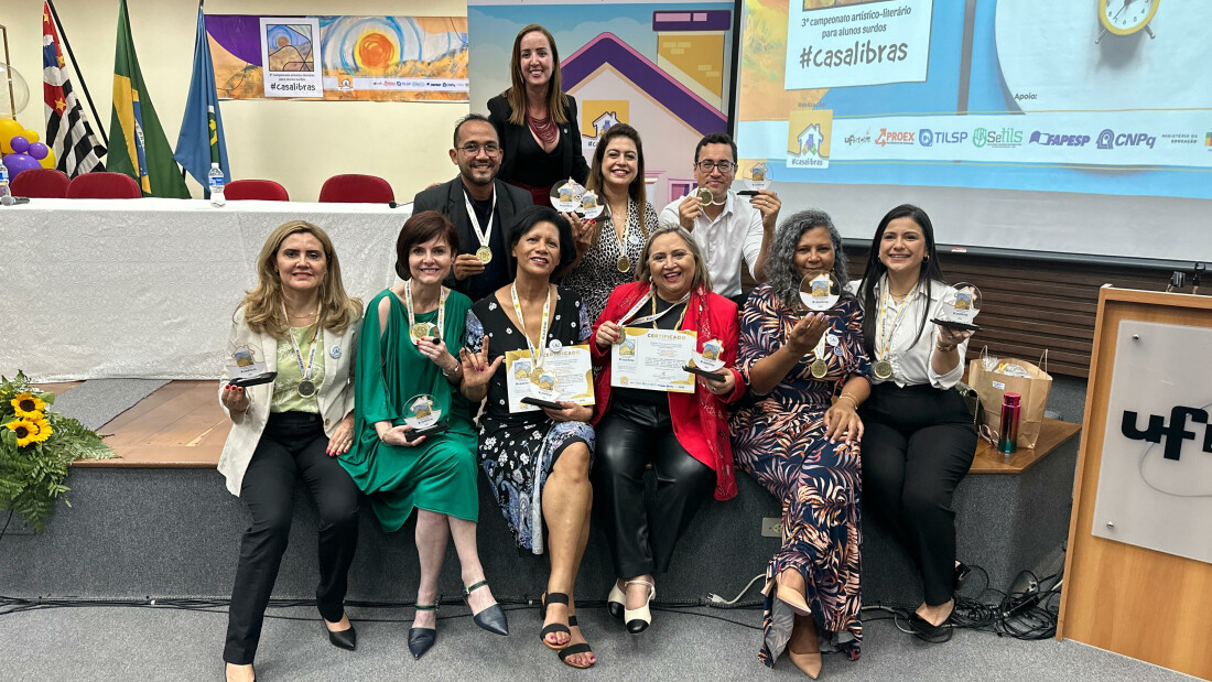 Educação de Itaquá conquista 1º e 3º lugares em Campeonato para estudantes surdos