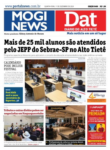 Edição Mogi News/DAT - 11 de dezembro de 2024