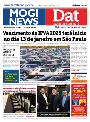 Edição Mogi News/DAT - 14 de dezembro de 2024