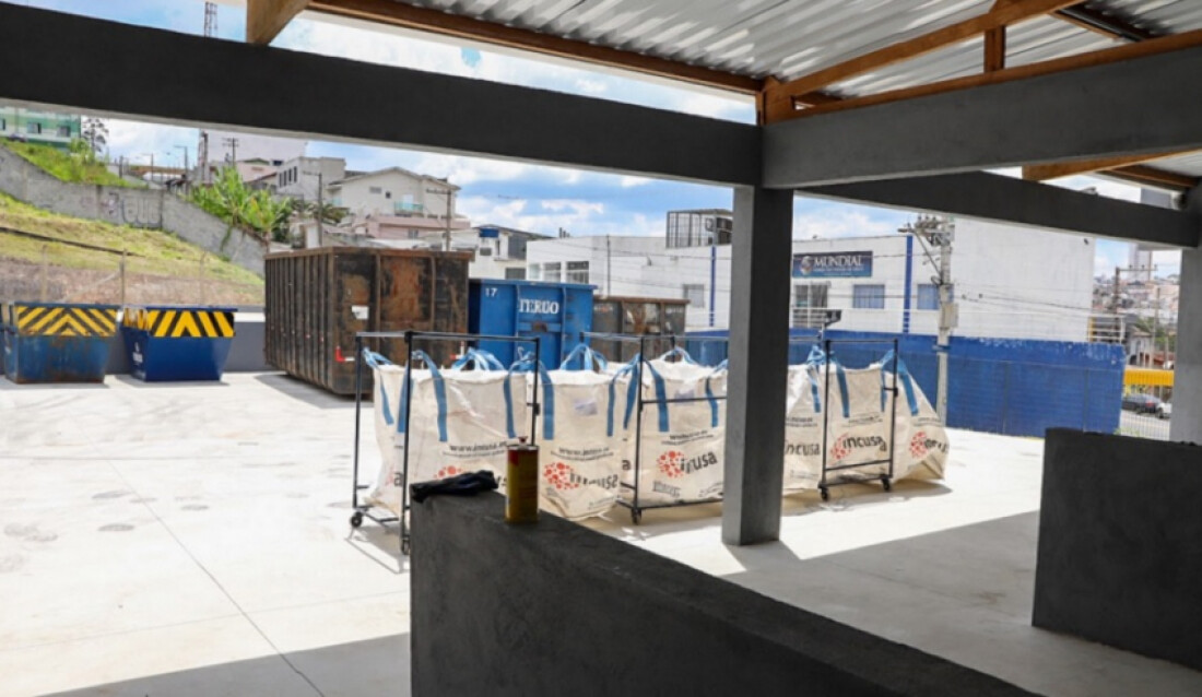 Mogi inaugura novo ecoponto para destinação de recicláveis em Cezar de Souza