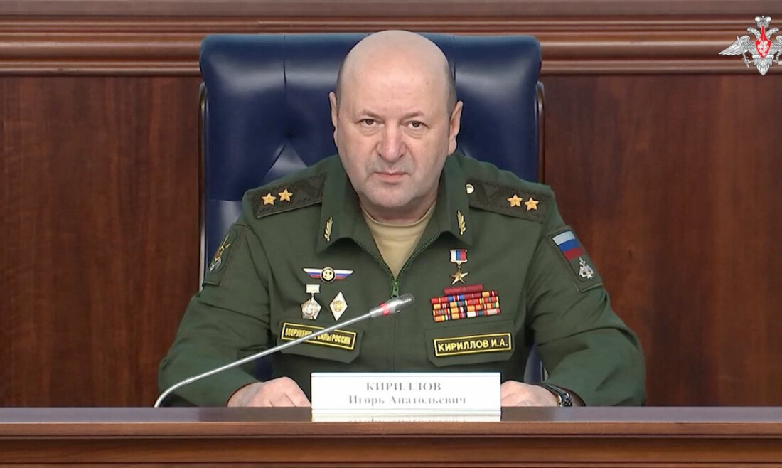 Homem é detido por suspeita de envovimento na morte de general russo