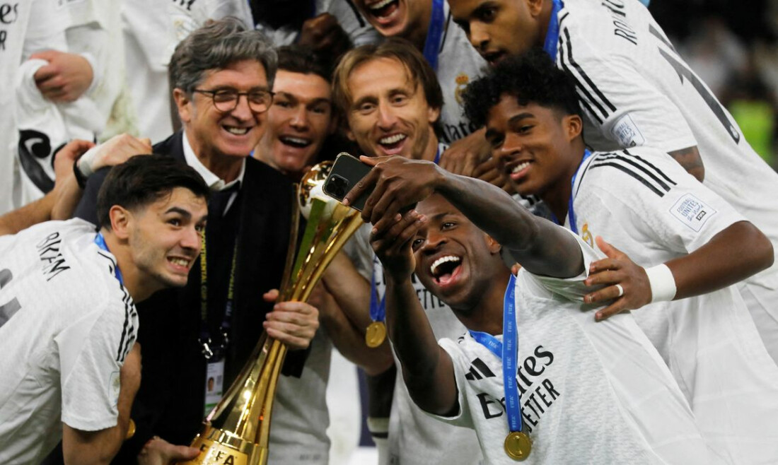 Com gol de Vini Jr, Real faz 3 a 0 no Pachuca e leva Intercontinental