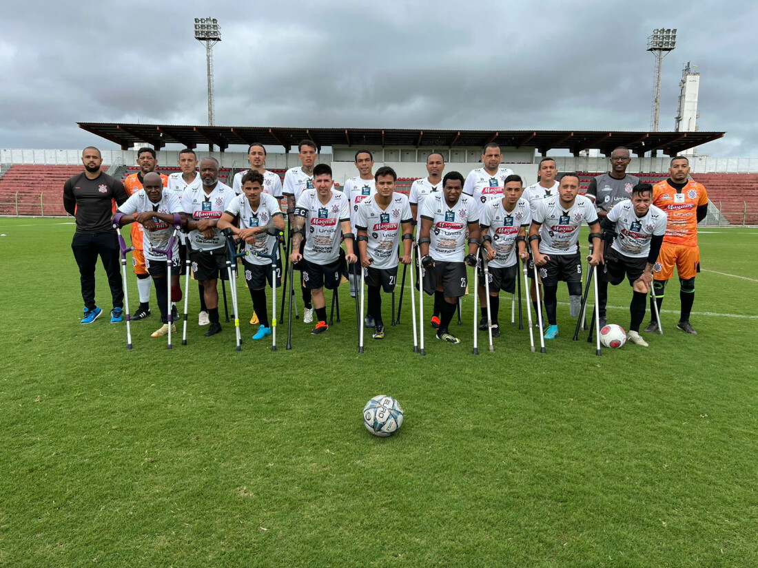 Equipes de futebol de amputados de Mogi disputam o Brasileiro em Fortaleza