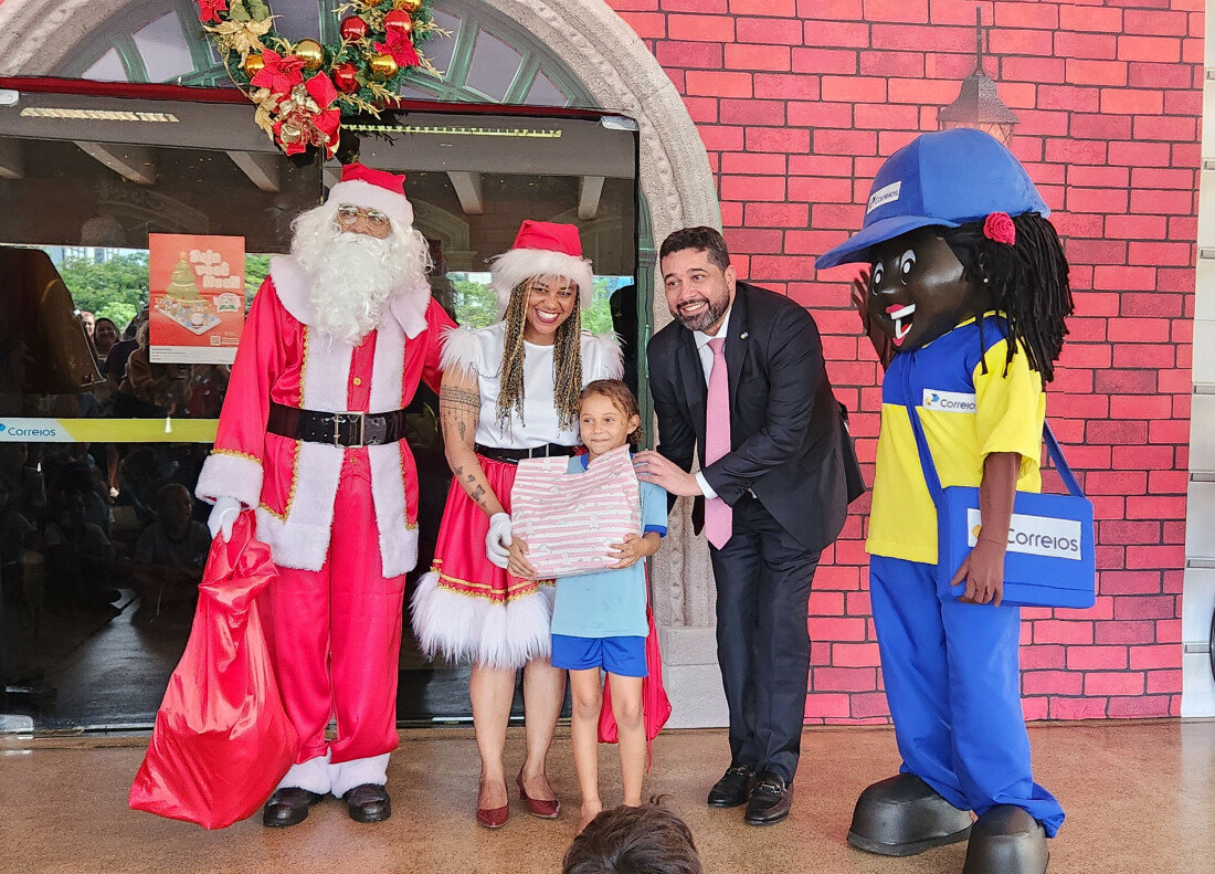 Correios atende 100% dos pedidos de Natal das crianças pelo segundo ano consecutivo